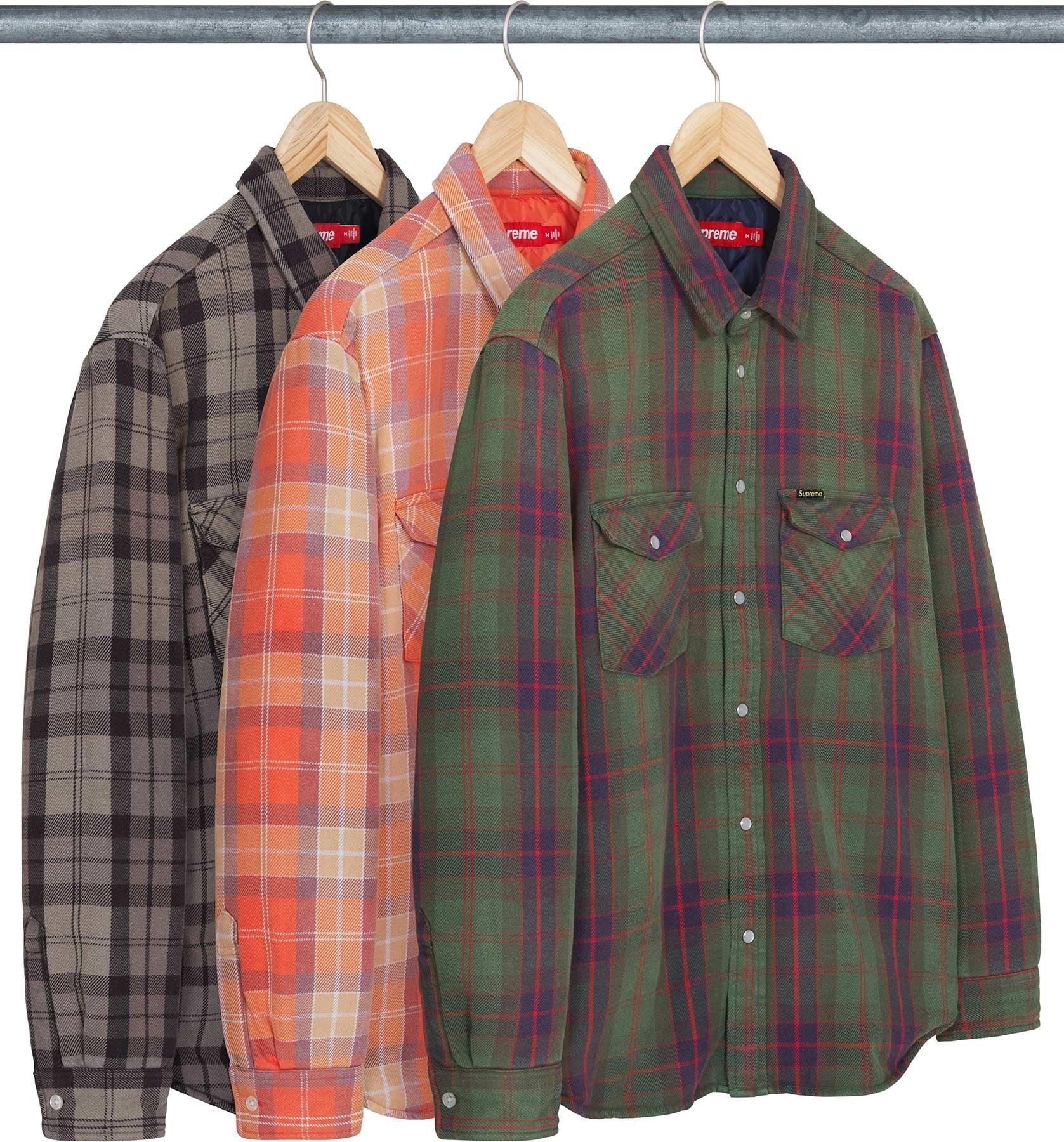 Quilted Flannel Snap Shirt